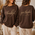 Thankful Give Thanks Shirt – Grateful Heart Thanksgiving Tee
