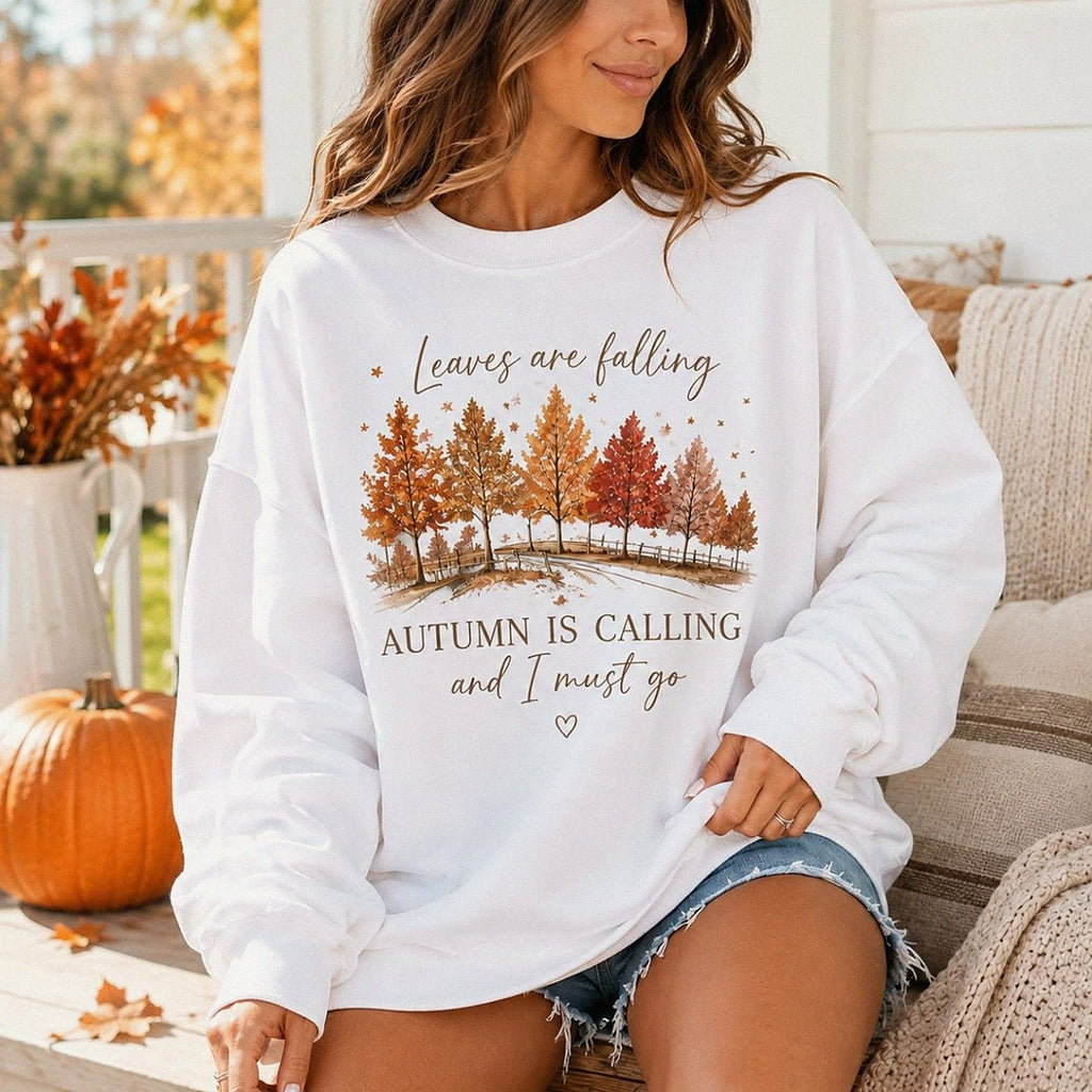 Autumn Is Calling Shirt – Fall Leaves Tee, Sweatshirt & Hoodie