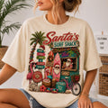 Santa’s Surf Shack Christmas Shirt – Tropical Beach Christmas Tee, Sweatshirt & Hoodie