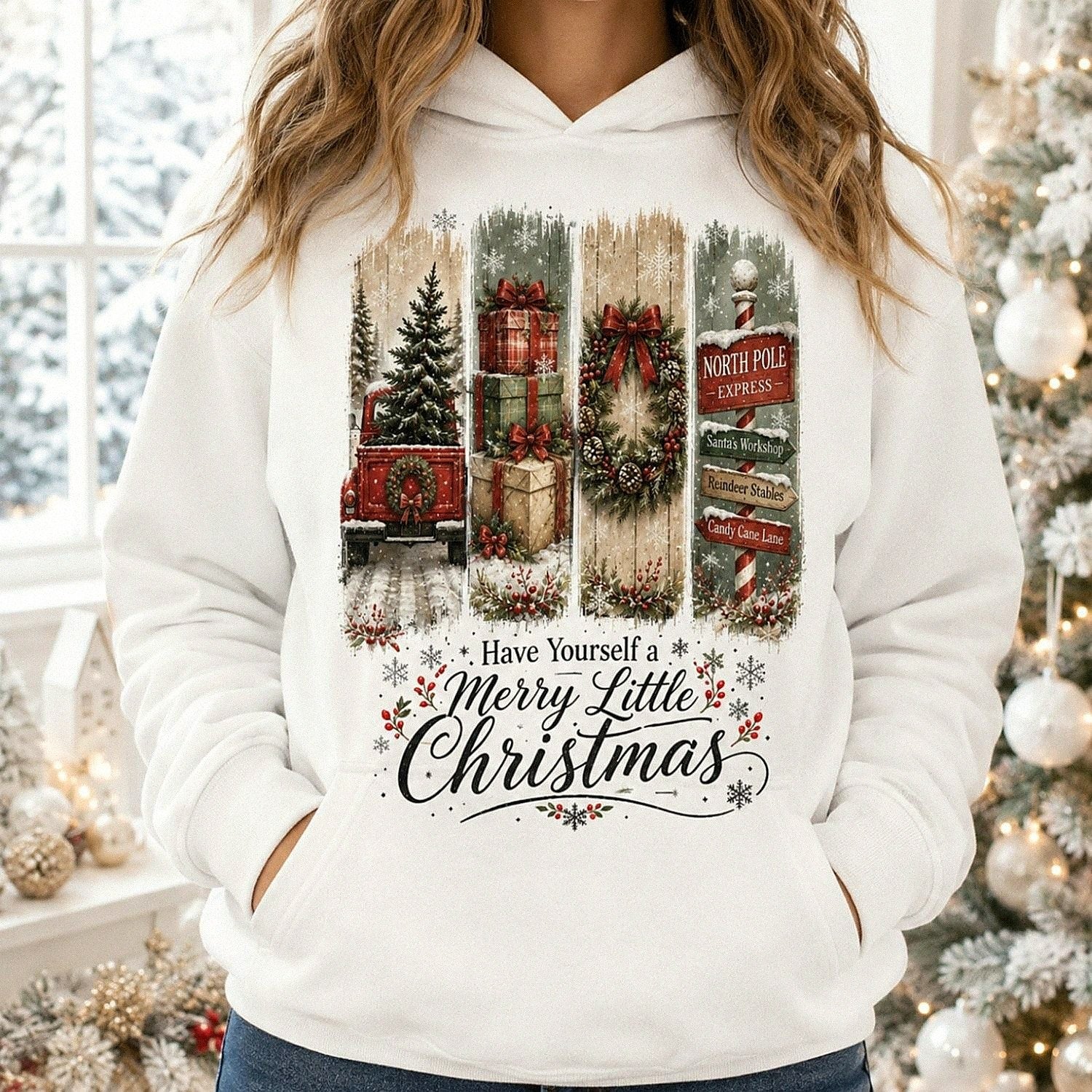 Have Yourself a Merry Little Christmas Shirt – Vintage Christmas Tee, Sweatshirt & Hoodie